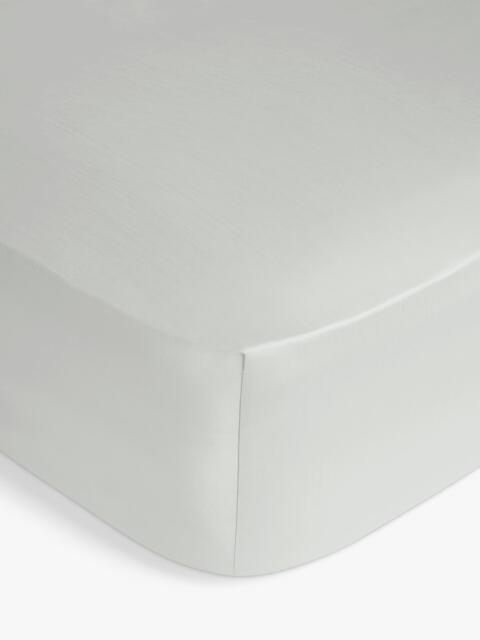 John Lewis 300 Thread Count Fitted Sheet containing TENCEL™ Lyocell - image 1