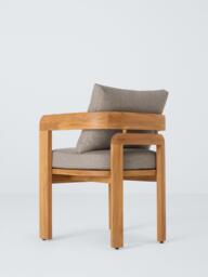 John Lewis Terra Teak Wood Garden Dining Chairs, Set of 2 - thumbnail 6