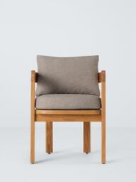 John Lewis Terra Teak Wood Garden Dining Chairs, Set of 2 - thumbnail 4