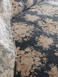 Pottery Barn Juliette Toile Handcrafted Reversible Pick-Stitch Kingsize Bedspread - thumbnail 3