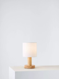 John Lewis Slater Wood Touch Table Lamp