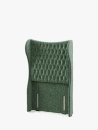 Hypnos Elizabeth Extra Wide Upholstered Headboard, Single - thumbnail 2