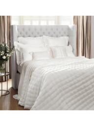 Gingerlily Windsor Silk Bedspread, Ivory - thumbnail 2