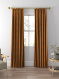 Designers Guild Manipur Made to Measure Curtains or Roman Blind, Sienna - thumbnail 3