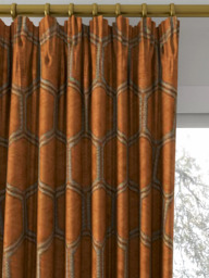 Designers Guild Manipur Made to Measure Curtains or Roman Blind, Sienna - thumbnail 2