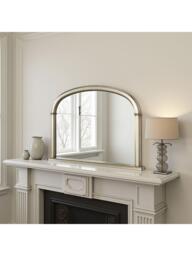 Yearn Refined Arched Overmantel Wall Mirror - thumbnail 3