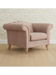 Laura Ashley Gloucester Armchair, Oak Leg - thumbnail 1