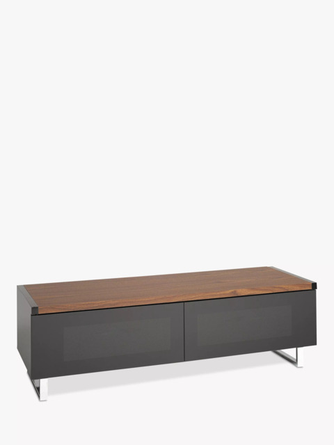 "AVF Panorama PM120 TV Stand for TVs up to 60"", Black, with Reversible Top" - image 1