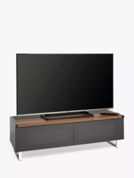 "AVF Panorama PM120 TV Stand for TVs up to 60"", Black, with Reversible Top" - thumbnail 2