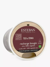 Esteban Teck & Tonka Scented Candle Refill, 180g - thumbnail 1