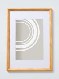 John Lewis Classic Decorative Photo Frame & Mount, FSC-Certified (Oak Wood) - thumbnail 1