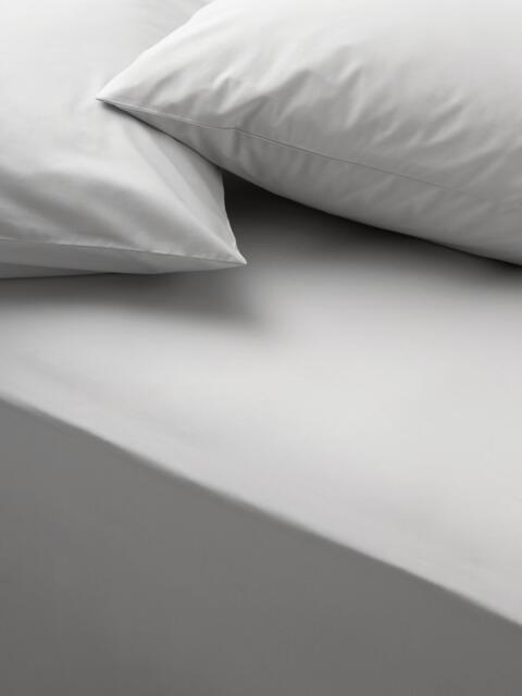 John Lewis Egyptian Cotton Percale Easy Care 260 Thread Count Deep Fitted Sheet - image 1