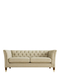 Laura Ashley Chatsworth Small 2 Seater Sofa, Teak Leg - thumbnail 4