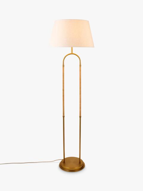 John Lewis Archibald Cane Floor Lamp, Brass - image 1