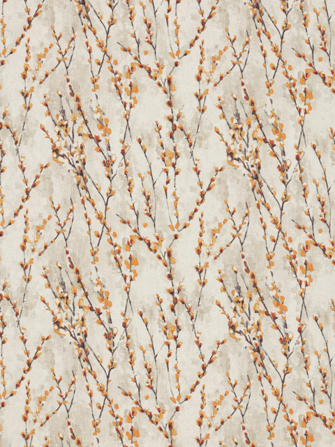 Harlequin Salice Made to Measure Curtains or Roman Blind, Tangerine - image 1