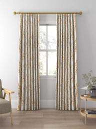 Harlequin Salice Made to Measure Curtains or Roman Blind, Tangerine - thumbnail 3