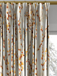 Harlequin Salice Made to Measure Curtains or Roman Blind, Tangerine - thumbnail 6