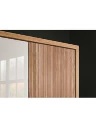 John Lewis Aspen 3m Hinged Wardrobe with 4 Glass Doors & 2 Wooden Doors - thumbnail 4