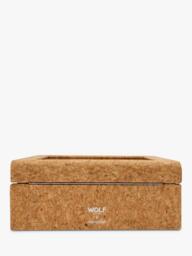 WOLF X Analog Shift 1976 Collection Cork 8 Piece Watch Box, Natural - thumbnail 5