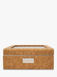 WOLF X Analog Shift 1976 Collection Cork 8 Piece Watch Box, Natural - thumbnail 1