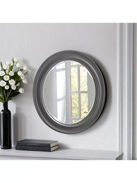 Yearn Denver Round Wall Mirror, 64.5cm
