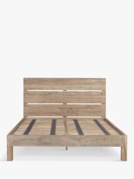 nkuku Iya Wooden Bed Frame, King Size, Natural Wood - thumbnail 2