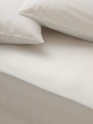 John Lewis Egyptian Cotton Percale Easy Care 260 Thread Count Fitted Sheet