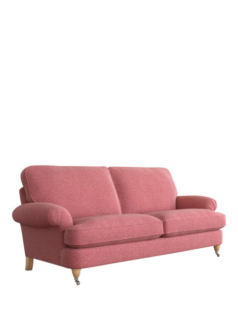 Laura Ashley Beaumaris Large 3 Seater Sofa, Oak Leg - image 1