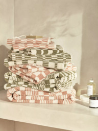 John Lewis Check Towels - thumbnail 2