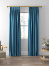 Sanderson Tuscany II Made to Measure Curtains or Roman Blind, Steel Blue - thumbnail 5