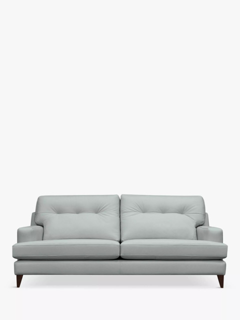 G Plan Vintage Seventy Two Large 4 Leather Seater Sofa, Dark Leg - image 1