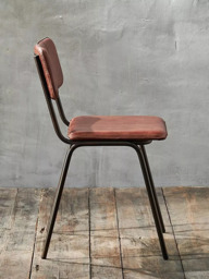 nkuku Ukari Leather Dining Chair - thumbnail 2