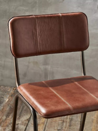 nkuku Ukari Leather Dining Chair - thumbnail 3