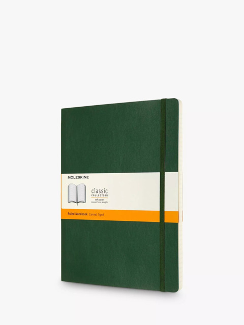 Moleskine Extra Large Soft Cover Ruled Notebook - image 1