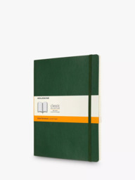 Moleskine Extra Large Soft Cover Ruled Notebook - thumbnail 1