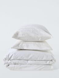 John Lewis Fairford Washed Cotton Percale Duvet Cover Set - thumbnail 6