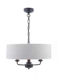 Laura Ashley Sorrento 3 Arm Ceiling Light - thumbnail 4