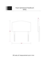 John Lewis Hazel Upholstered Headboard, King Size - thumbnail 4