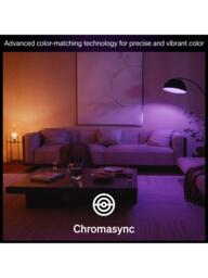 Philips Hue White & Colour Ambiance Wireless Lighting LED Colour Changing Light Bulb with Bluetooth & Matter Compatibility, A60 E27 Edison Screw Smart - thumbnail 5