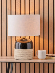 Pacific Lotta Stoneware Table Lamp - thumbnail 3
