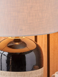 Pacific Lotta Stoneware Table Lamp - thumbnail 4