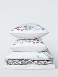 John Lewis Penelope Border Pure Cotton Sateen Duvet Cover Set, 200 Thread Count - thumbnail 5