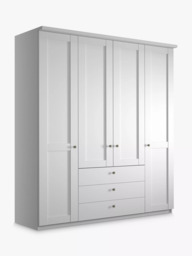 John Lewis Marlow 200cm Hinged Door Wardrobe with 3 Drawers
