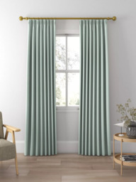 Laura Ashley Easton Made to Measure Curtains or Roman Blind, Grey Green - thumbnail 3
