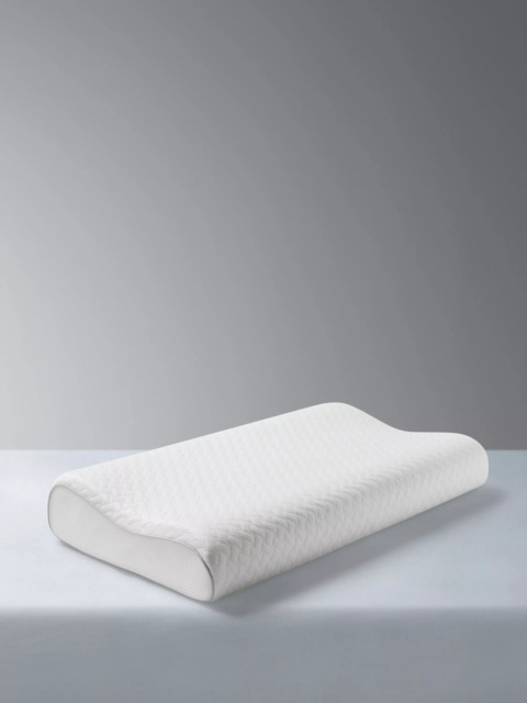 John Lewis Specialist Support 2-Way Memory Foam Standard Pillow containing TENCEL™ Lyocell, Medium/Firm - image 1