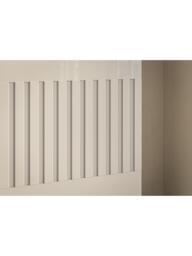 John Lewis Newlyn 2m Hinged Wardrobe with 4 Glass Doors - thumbnail 5