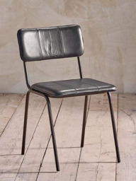nkuku Ukari Leather Dining Chair - thumbnail 1