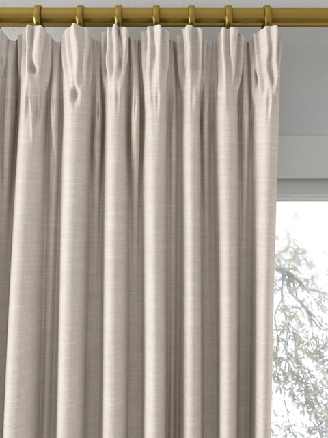 John Lewis Cotton Slub Lined Pencil Pleat Curtains - image 1