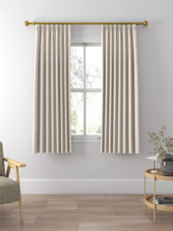 John Lewis Cotton Slub Lined Pencil Pleat Curtains - thumbnail 4