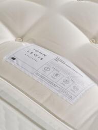 John Lewis Waitrose Wool 1800 Pillowtop Pocket Spring Mattress, Medium Tension, King Size - thumbnail 2